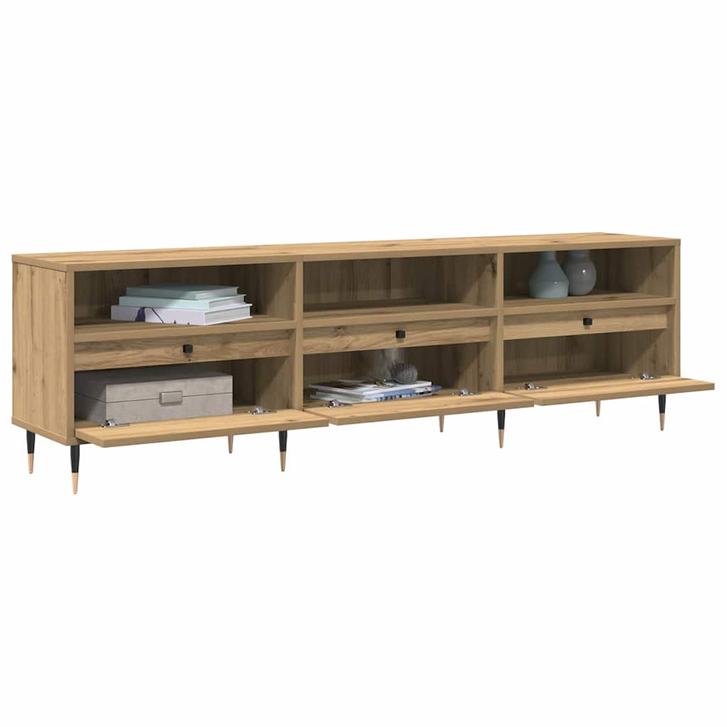 TV ormar Umjetnički hrast 150 x 30 x 45 cm Konstruirano drvo