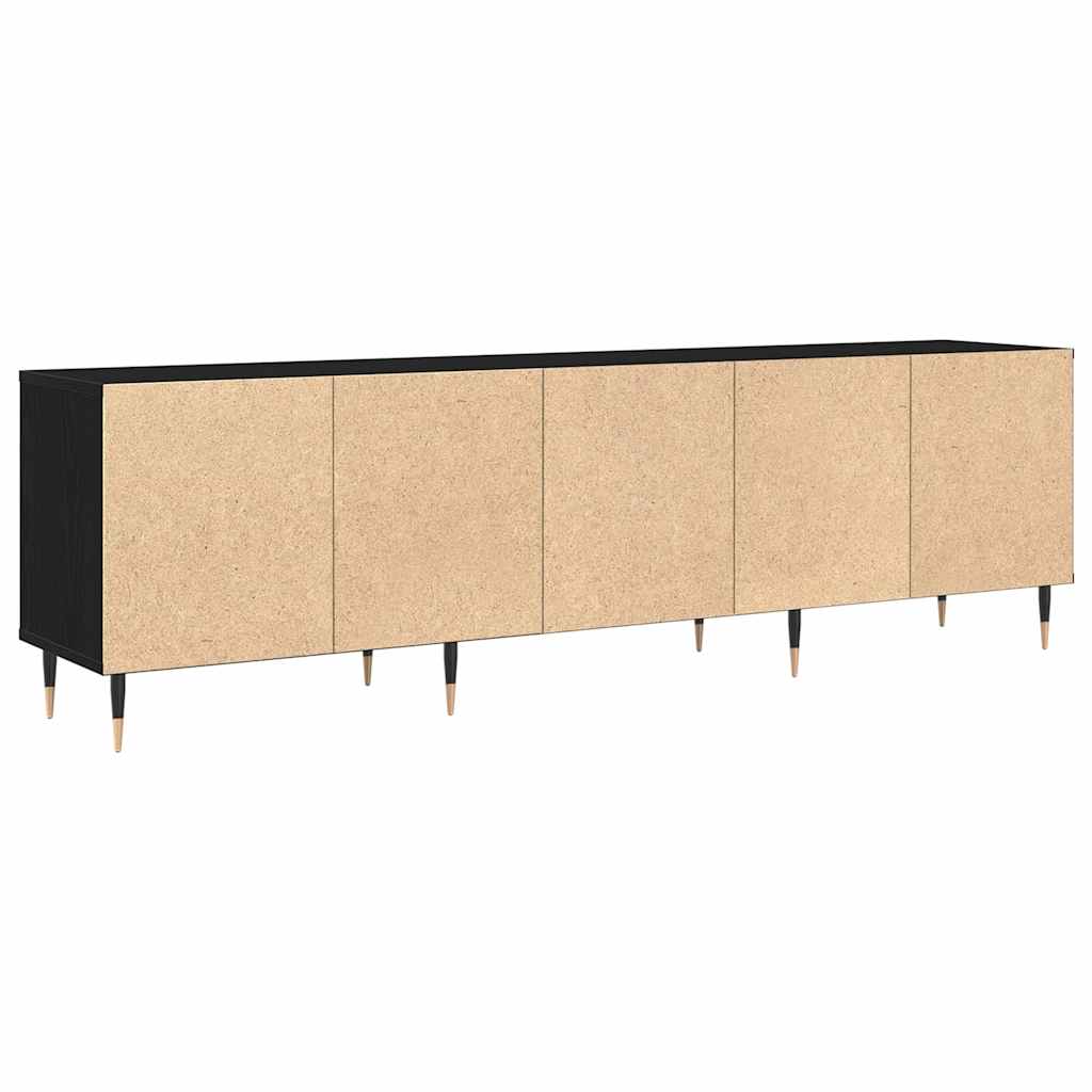 TV ormar Crni hrast 150 x 30 x 45 cm Konstruirano drvo