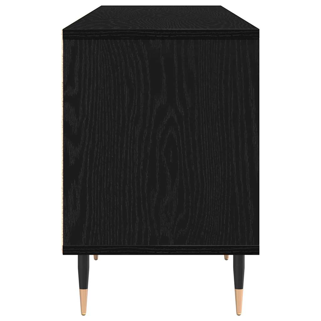 TV ormar Crni hrast 150 x 30 x 45 cm Konstruirano drvo