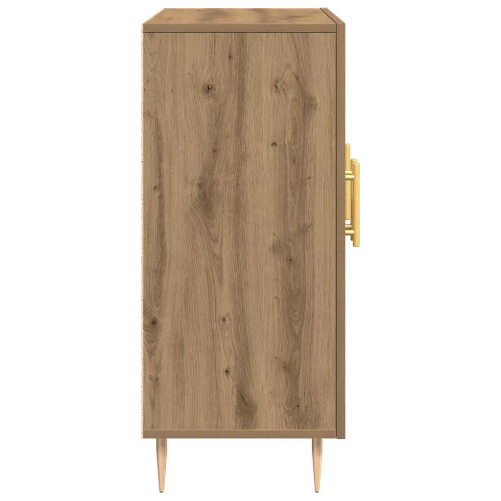 Kreveta Umjetnički hrast 90 x 34 x 80 cm Konstruirano drvo