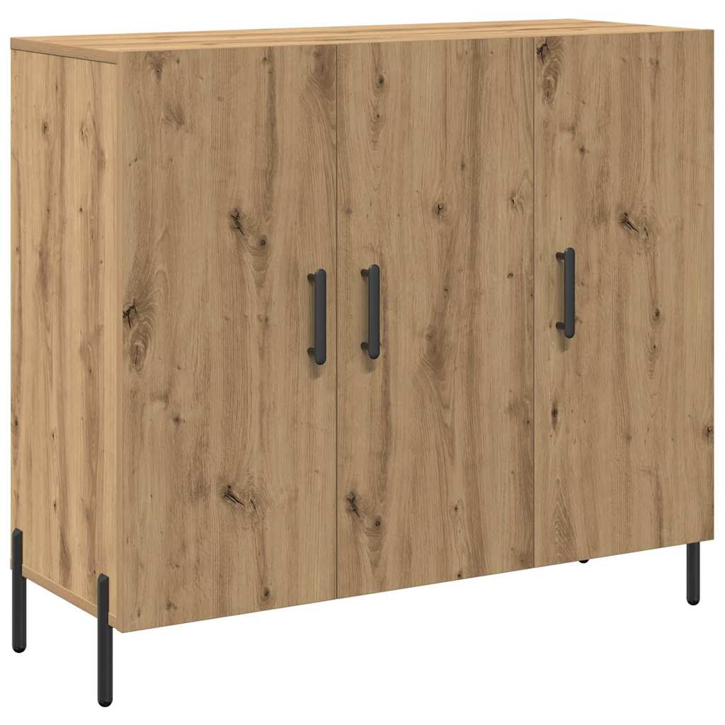 Kreveta Umjetnički hrast 90 x 34 x 80 cm Konstruirano drvo
