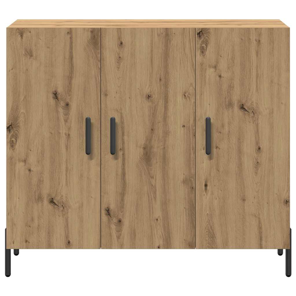 Kreveta Umjetnički hrast 90 x 34 x 80 cm Konstruirano drvo
