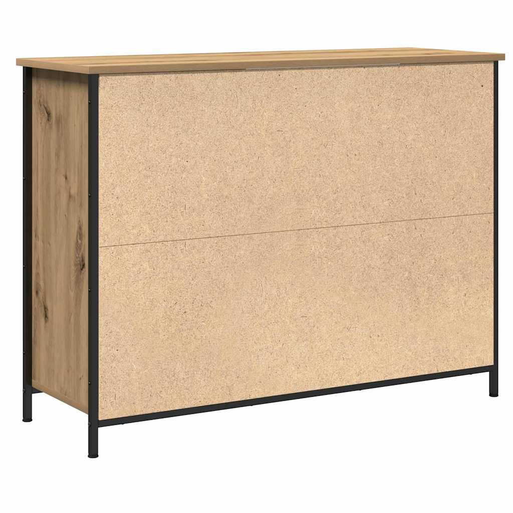 Kreveta Umjetnički hrast 100 x 35 x 75 cm