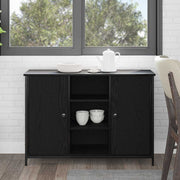 Kreveta Crni hrast 100 x 35 x 70 cm