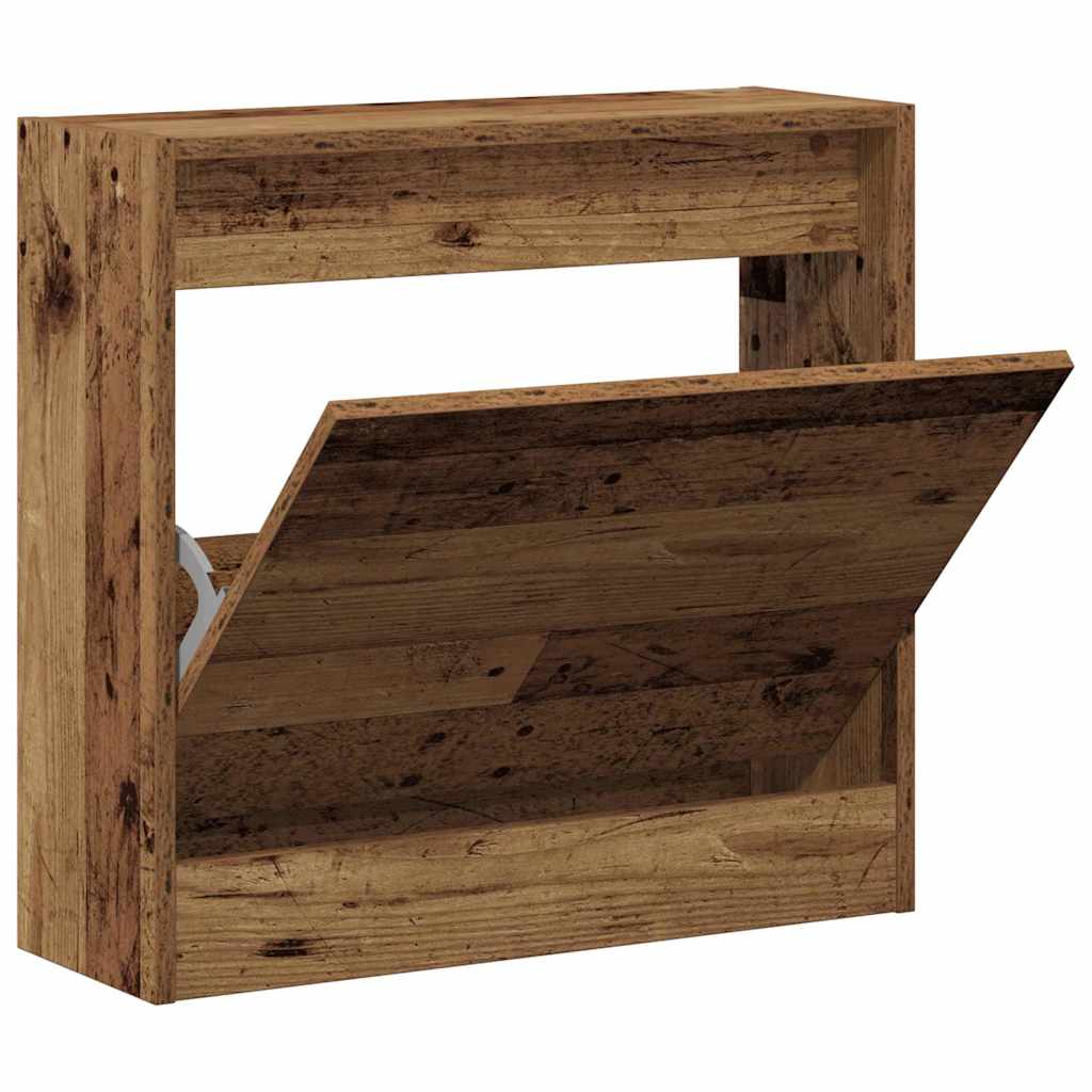 Ormar za cipele Staro drvo 60 x 21 x 57 cm Konstruirano drvo