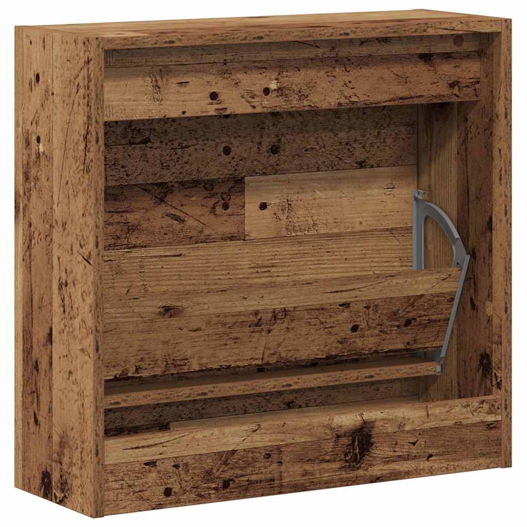 Ormar za cipele Staro drvo 60 x 21 x 57 cm Konstruirano drvo