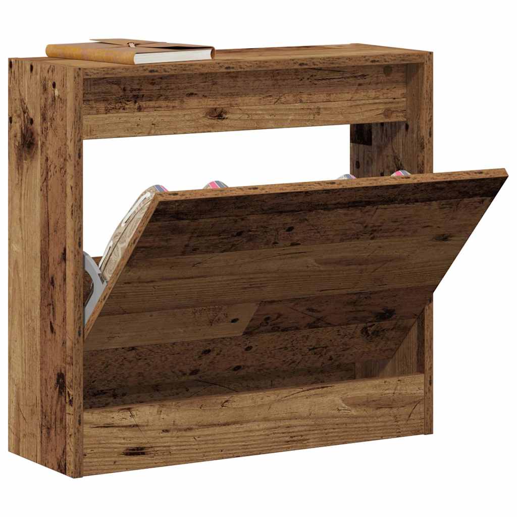 Ormar za cipele Staro drvo 60 x 21 x 57 cm Konstruirano drvo