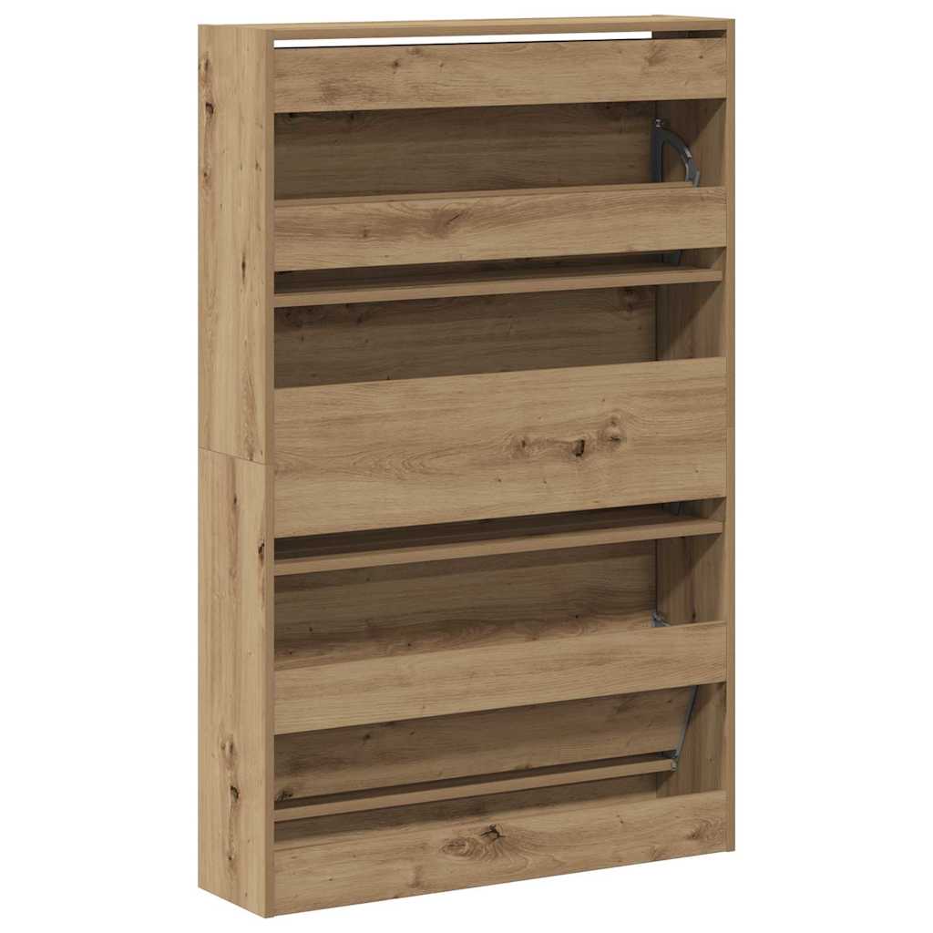 Ormar za cipele s policom Umjetnički hrast 80 x 21 x 125,5 cm