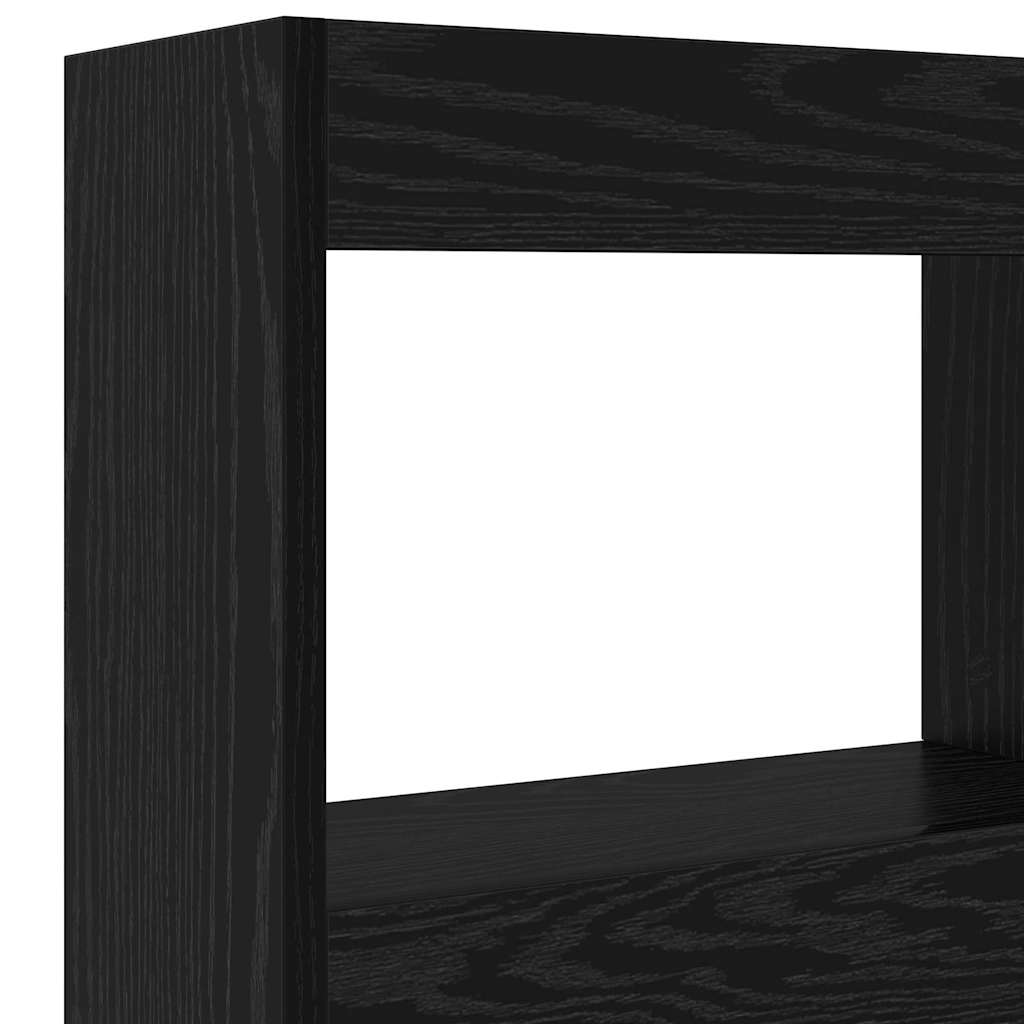Uzglavlje Crni hrast 120 x 17 x 102 cm Konstruirano drvo