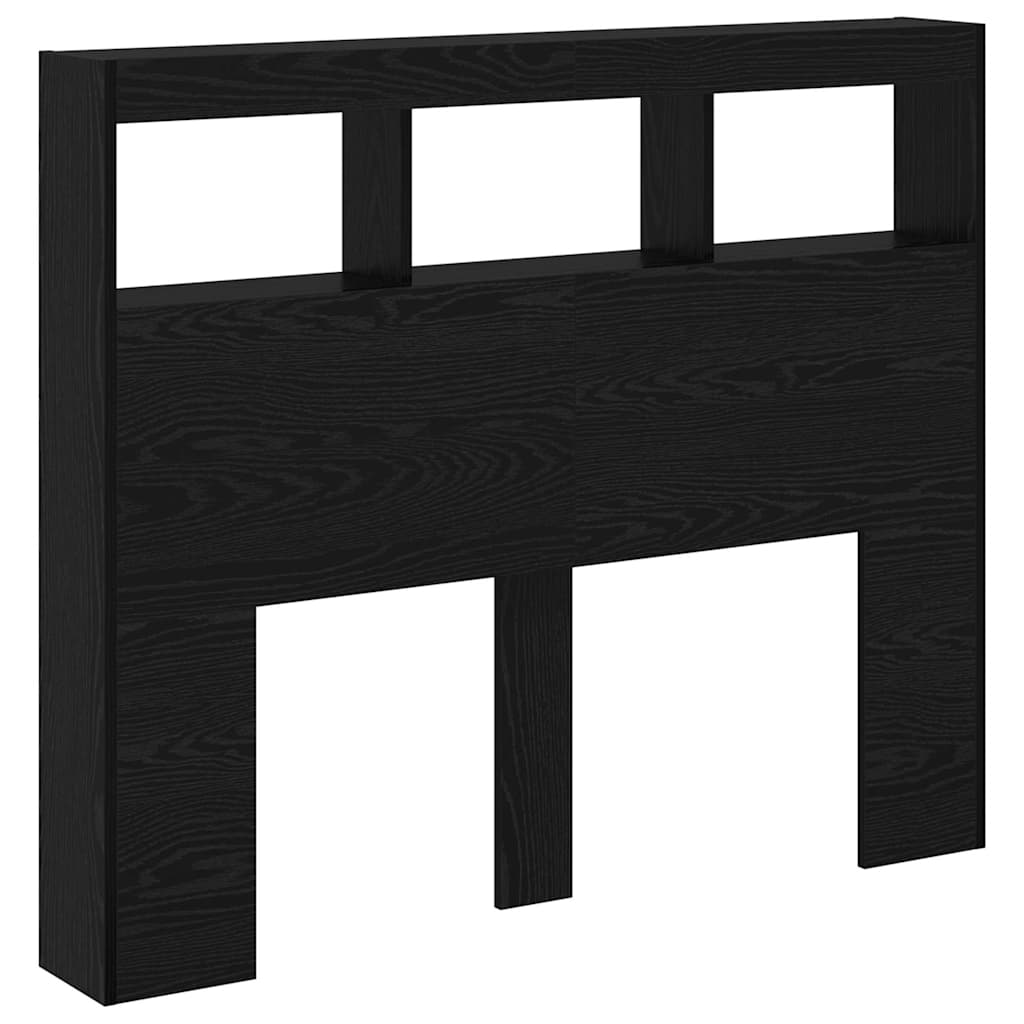 Uzglavlje Crni hrast 120 x 17 x 102 cm Konstruirano drvo