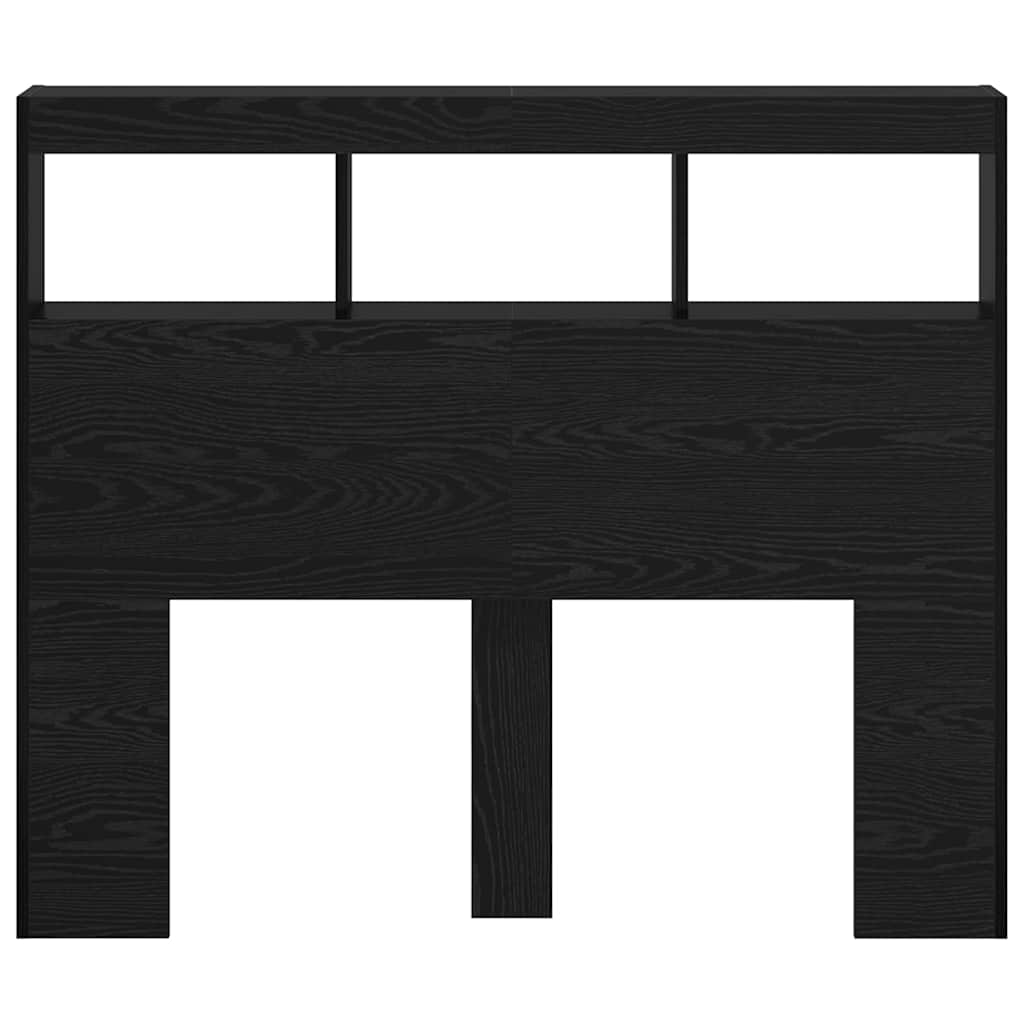 Uzglavlje Crni hrast 120 x 17 x 102 cm Konstruirano drvo