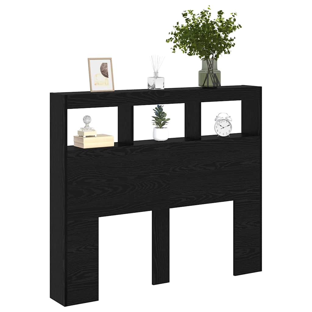 Uzglavlje Crni hrast 120 x 17 x 102 cm Konstruirano drvo