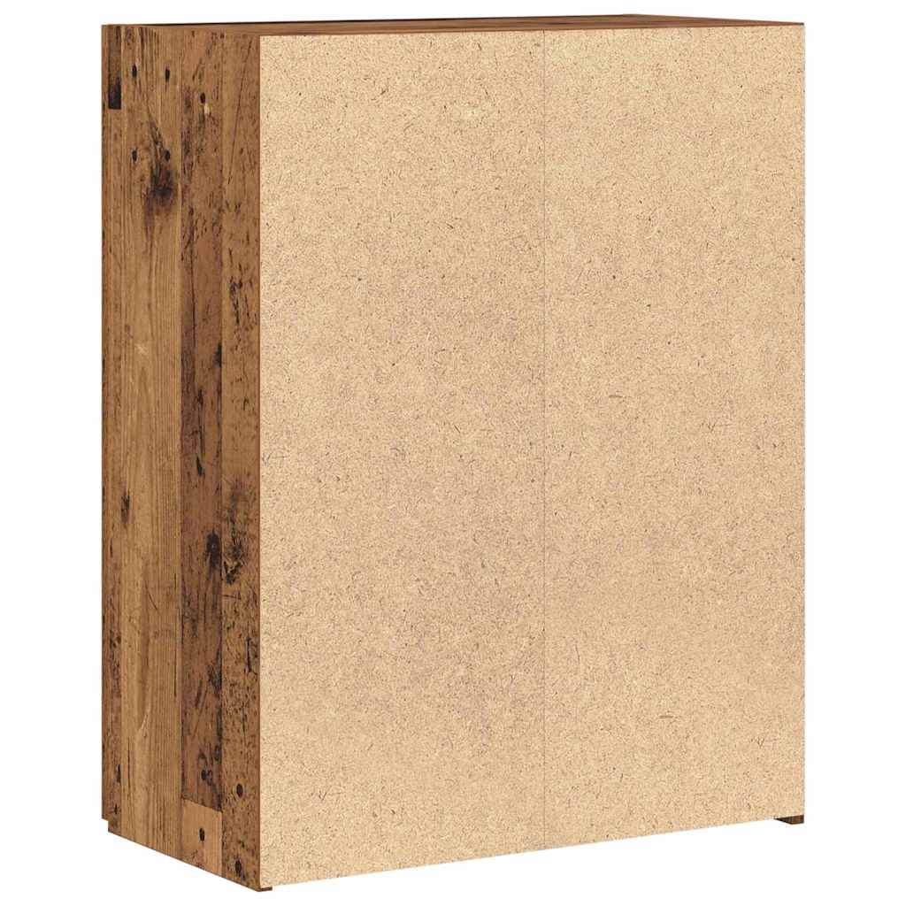 Uredski ormar Crni hrast 70 x 32 x 77.5 cm Konstruirano drvo