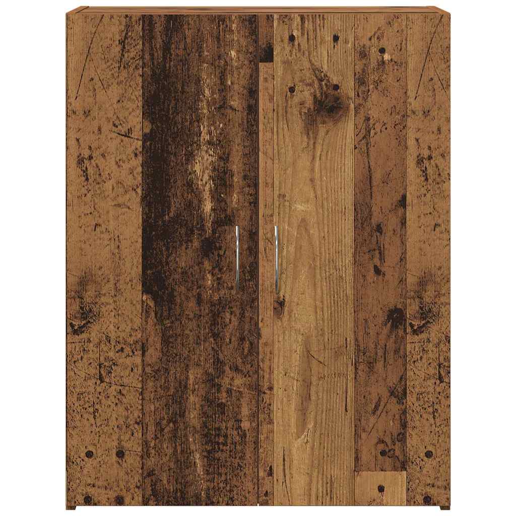 Uredski ormar Crni hrast 70 x 32 x 77.5 cm Konstruirano drvo