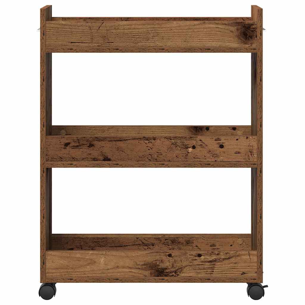 Cabinet s kotačem Staro drvo 60 x 22 x 79 cm