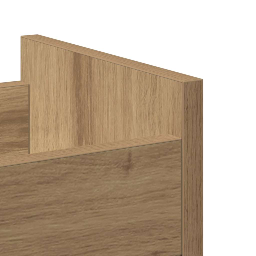 Cabinet s kotačem Umjetnički hrast 60 x 22 x 79 cm