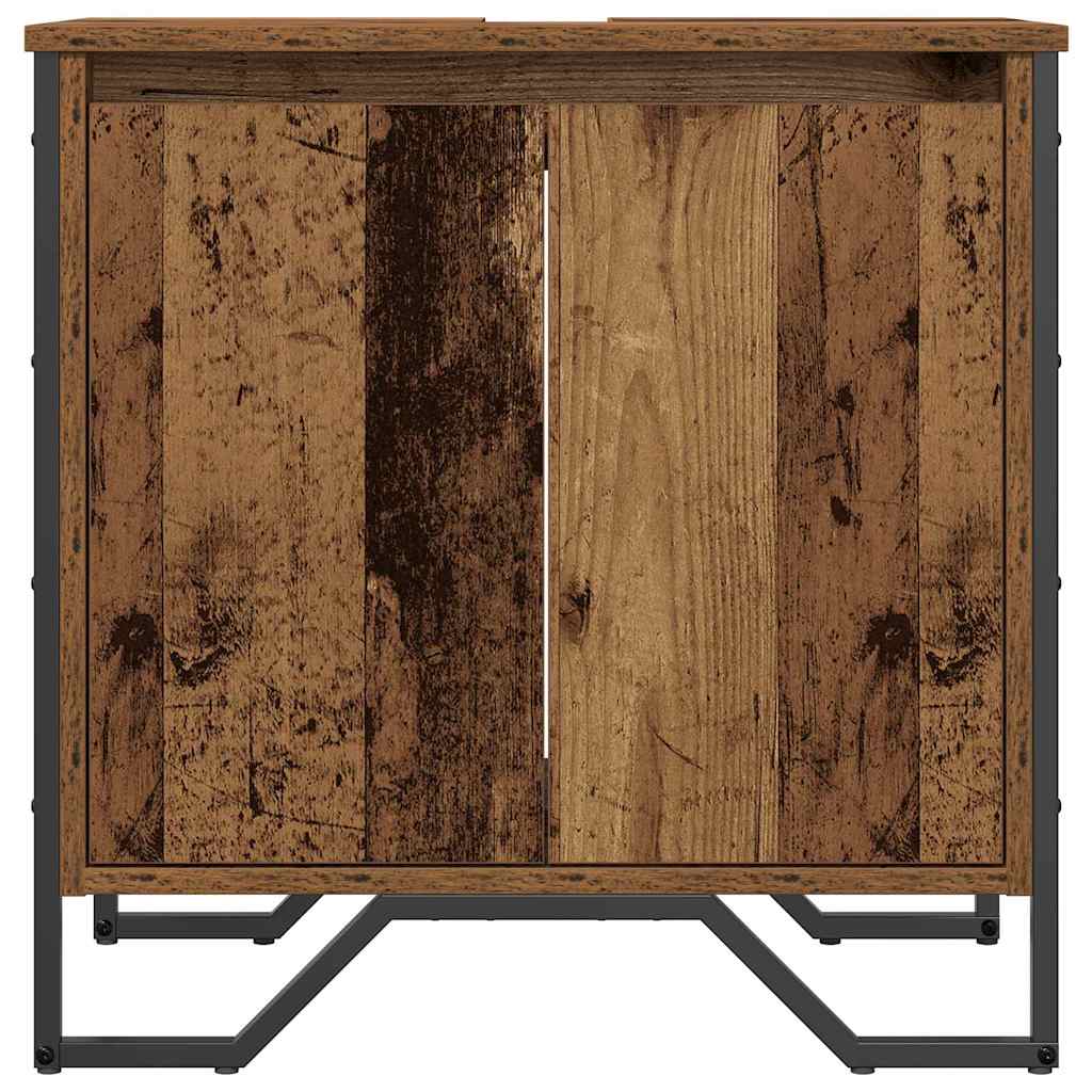 Kupaonski ormarić za sudoper Staro drvo 60 x 35 x 60 cm