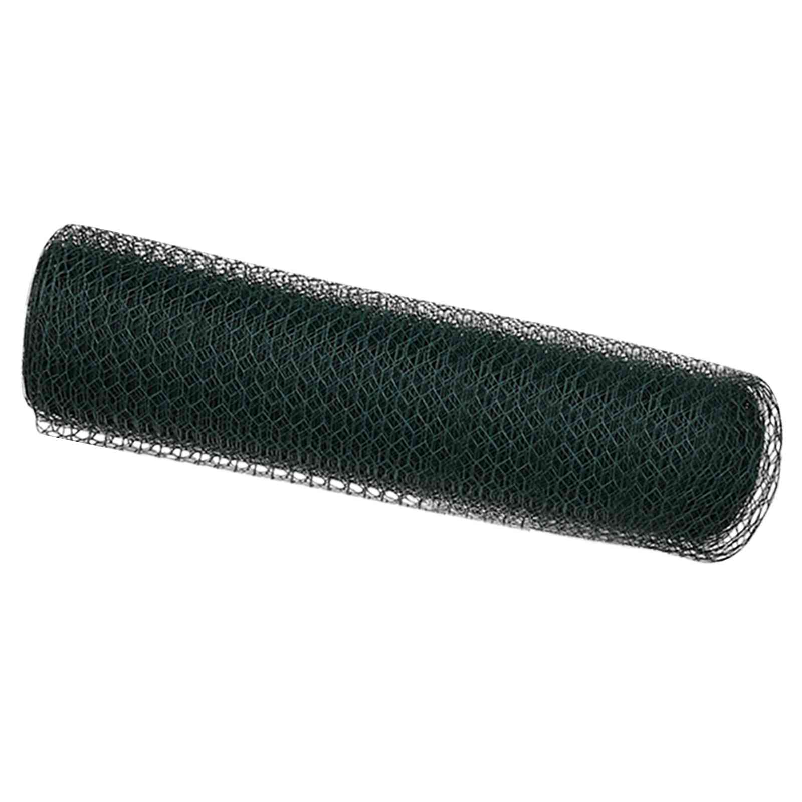 Heksagonalna ograda Zelena 0,6 x 10 m PVC