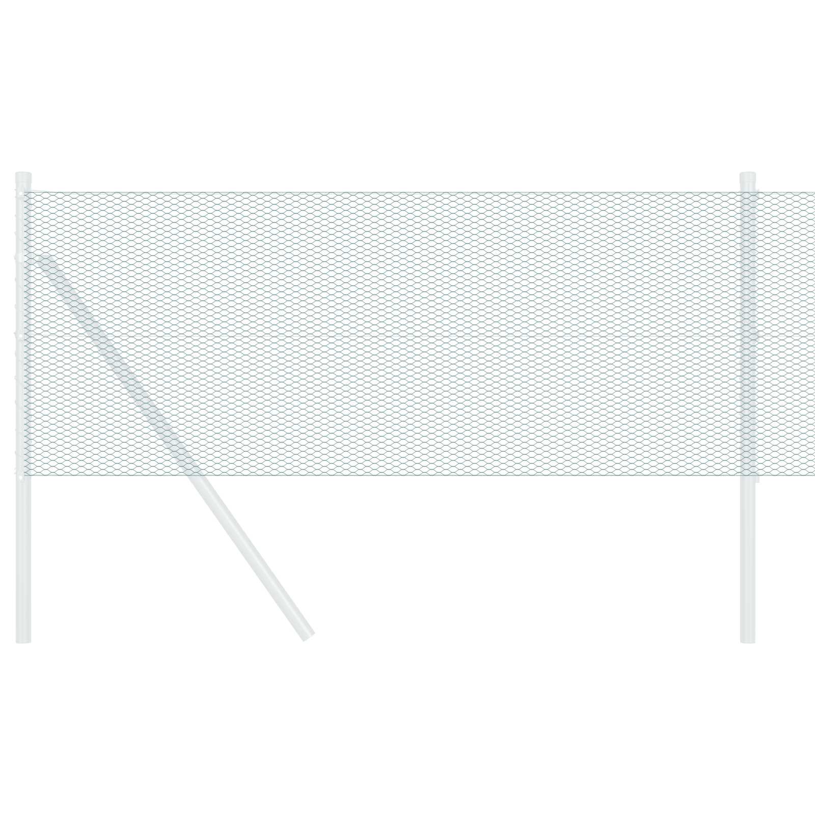 Heksagonalna ograda Zelena 0,6 x 10 m PVC