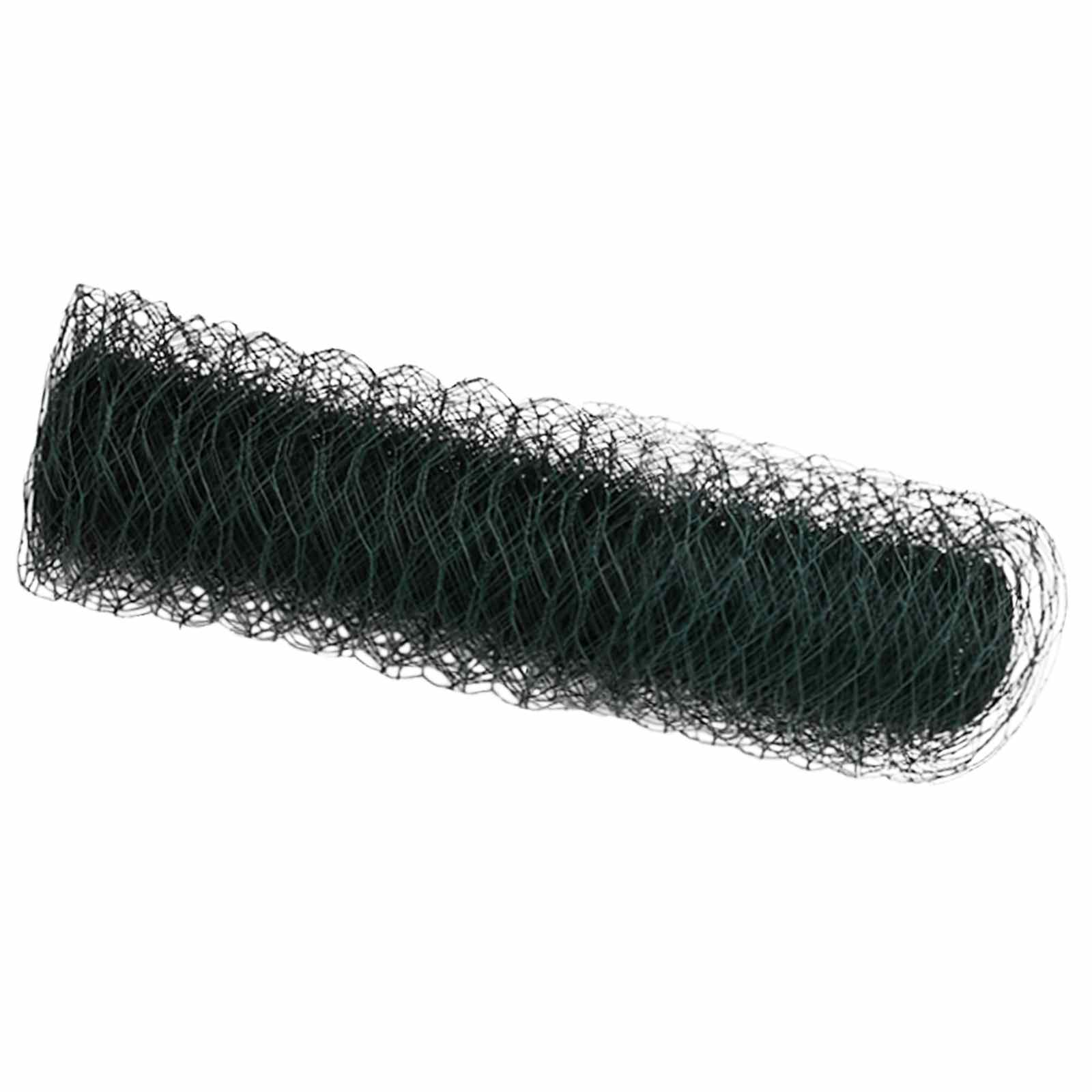 Heksagonalna ograda Zelena 0,6 x 10 m PVC