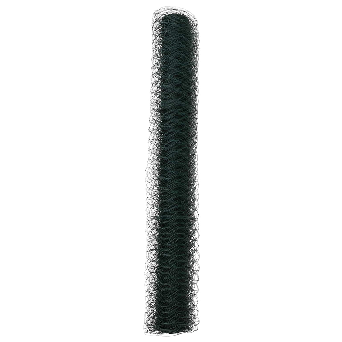 Heksagonalna ograda 1 x 10 m PVC Zelena