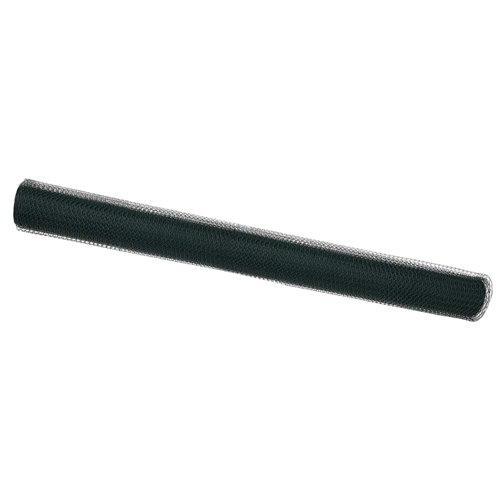 Heksagonalna ograda Zelena 1,5 x 10 m PVC
