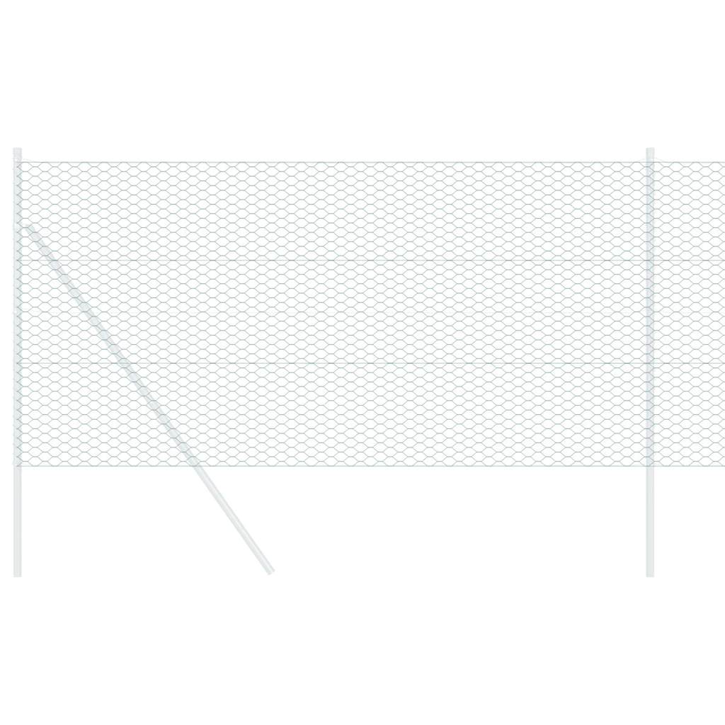 Heksagonalna ograda Zelena 1,4 x 50 m PVC