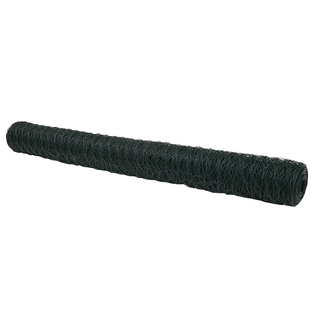 Heksagonalna ograda Zelena 1,6 x 50 m PVC