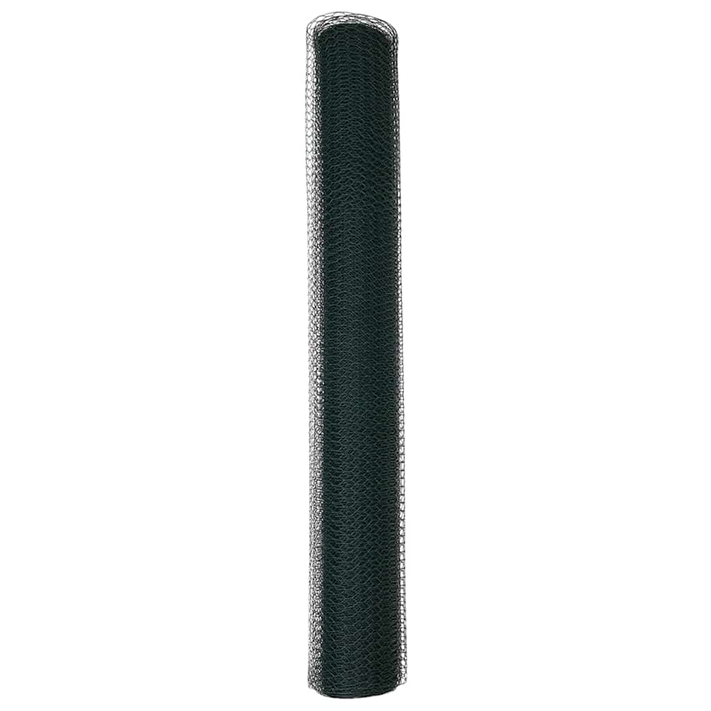 Heksagonalna ograda Zelena 1,4 x 100 m PVC
