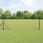 Heksagonalna ograda 0,8 x 10 m PVC Siva