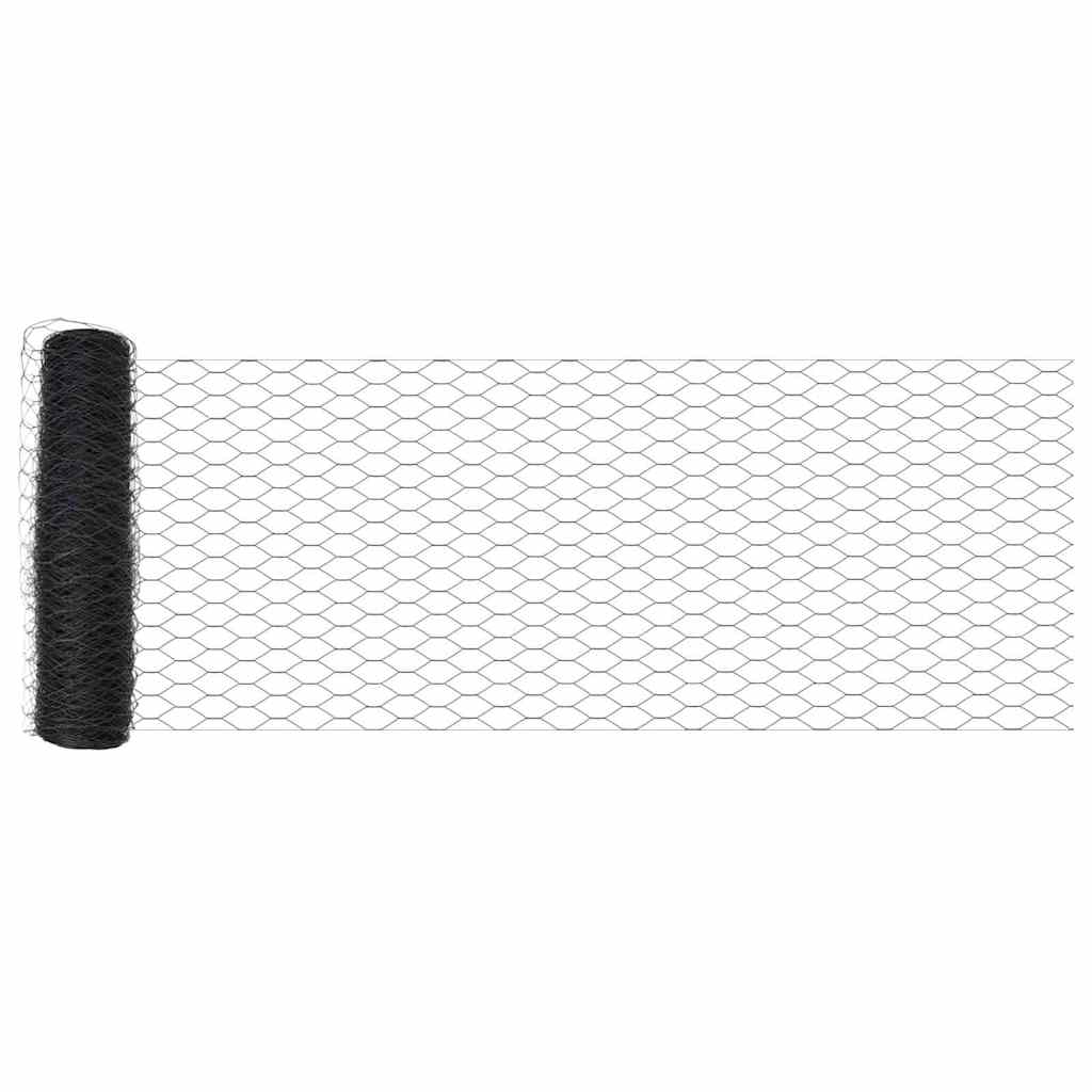 Heksagonalna ograda Siva 0,8 x 10 m PVC