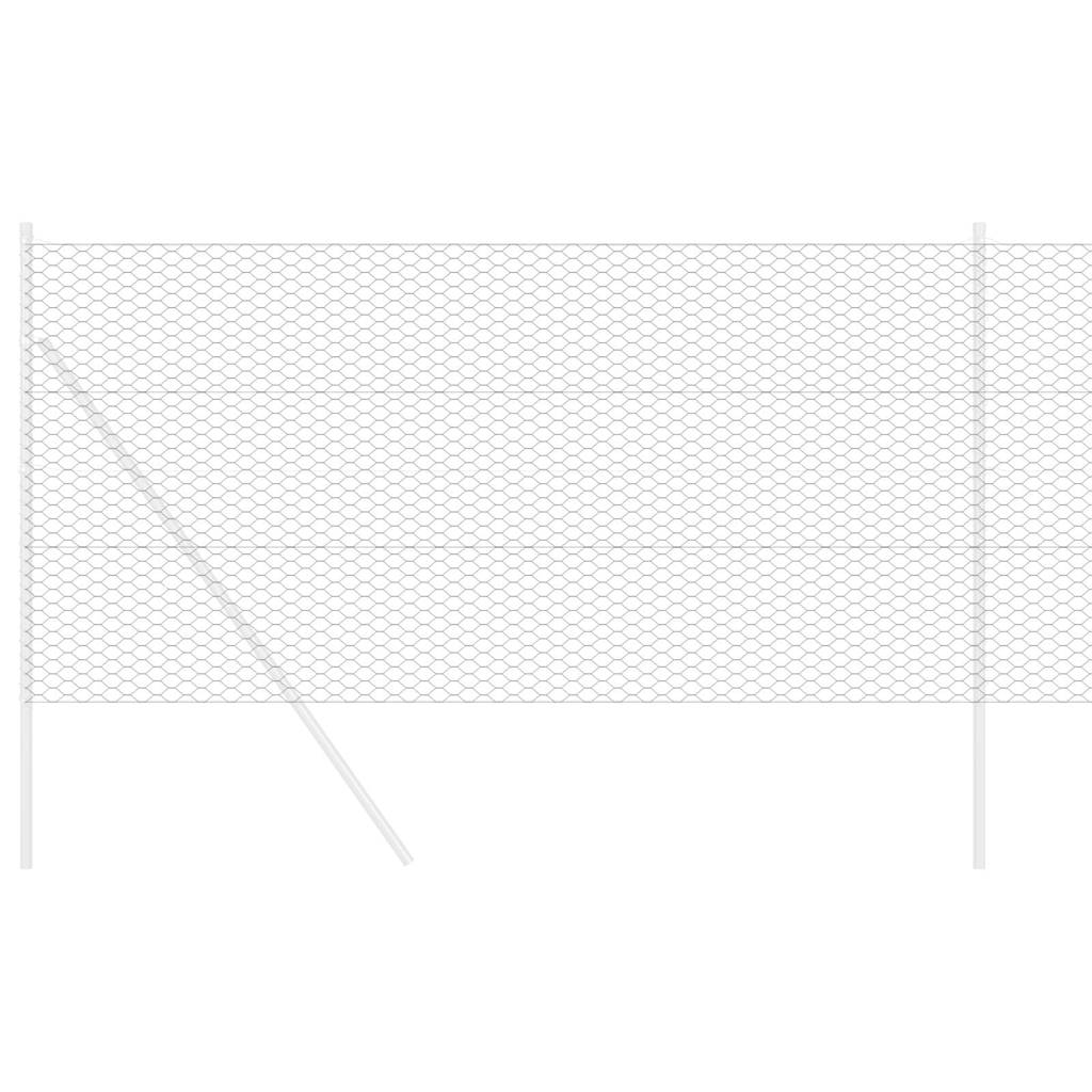 Heksagonalna ograda Siva 1,4 x 10 m PVC