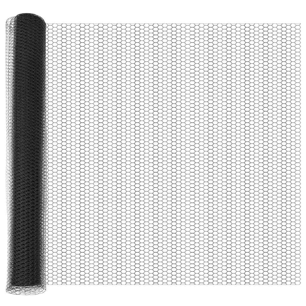 Heksagonalna ograda Siva 1 x 100 m PVC