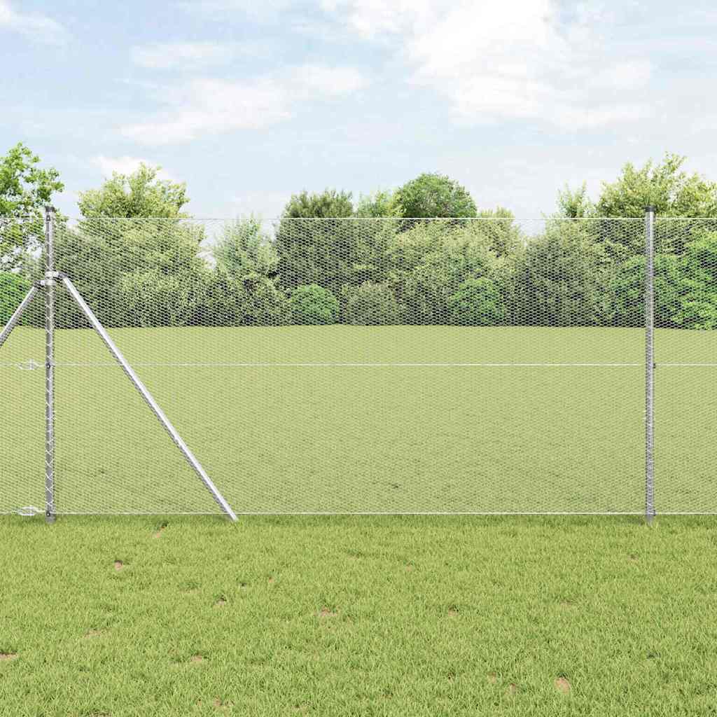Heksagonalna ograda Srebrno 1 x 100 m Pocinčani čelik