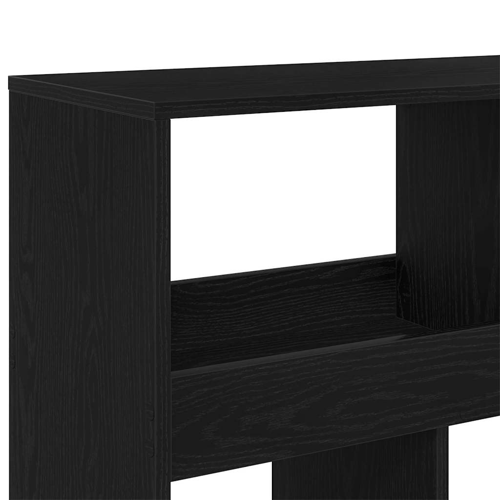 Ormarić za knjige 2 pcs Crni hrast 100 x 33 x 187,5 cm