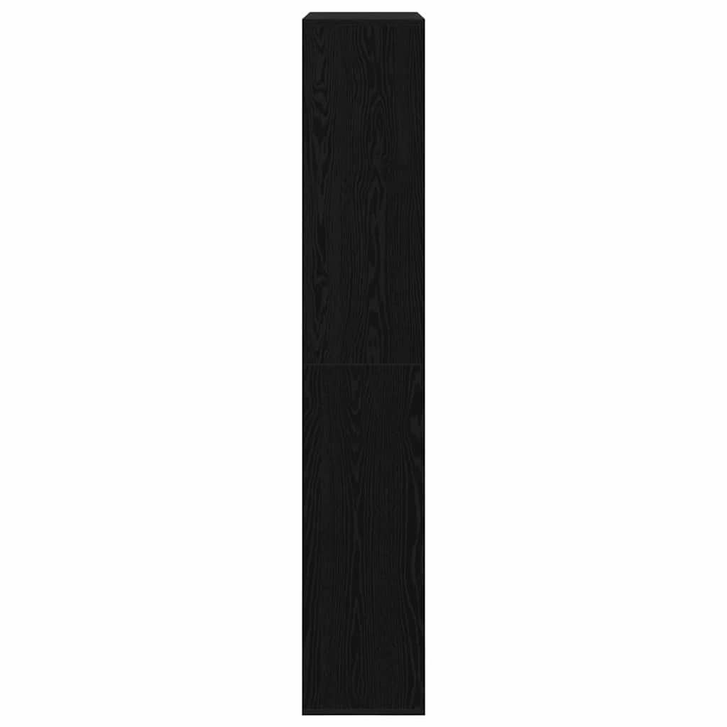 Ormarić za knjige 2 pcs Crni hrast 100 x 33 x 93.75 cm