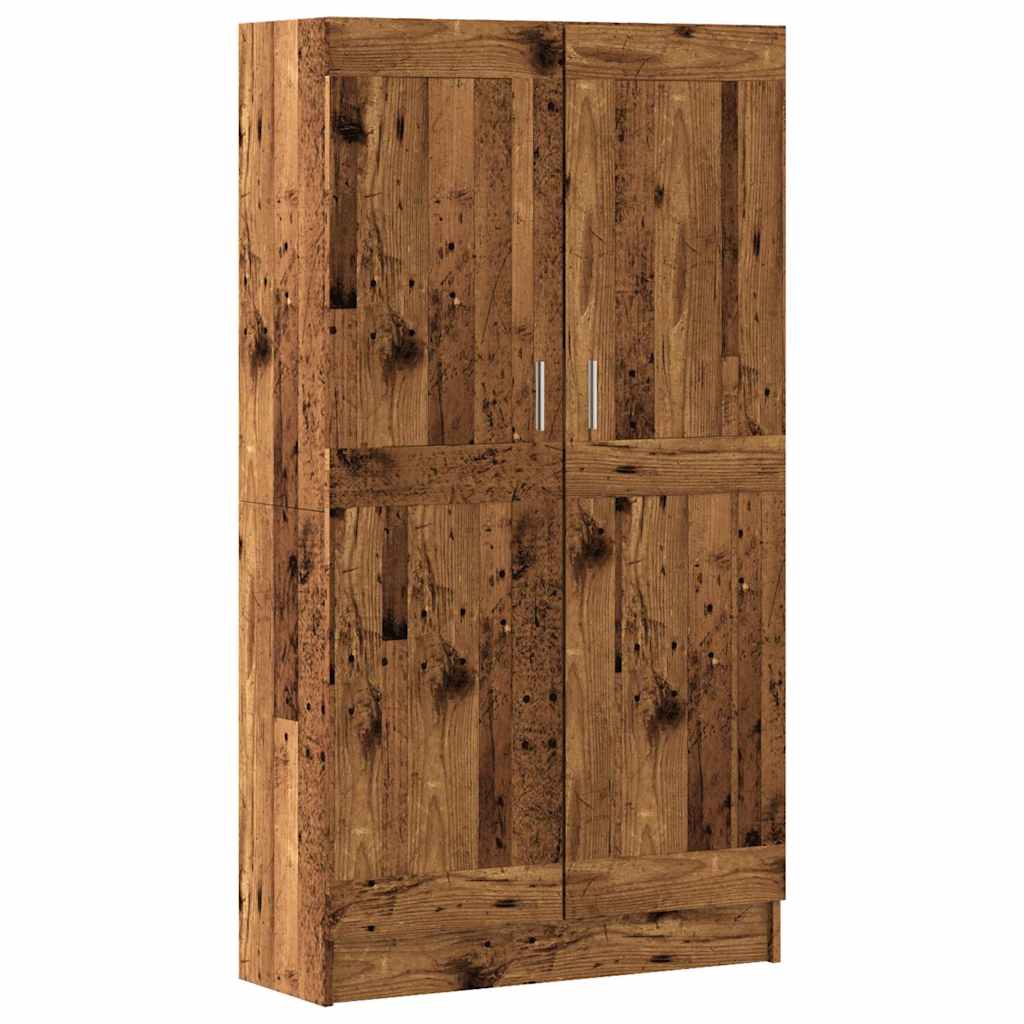 Ormarić za knjige boja drva 82,5x30,5x150 cm konstruirano drvo