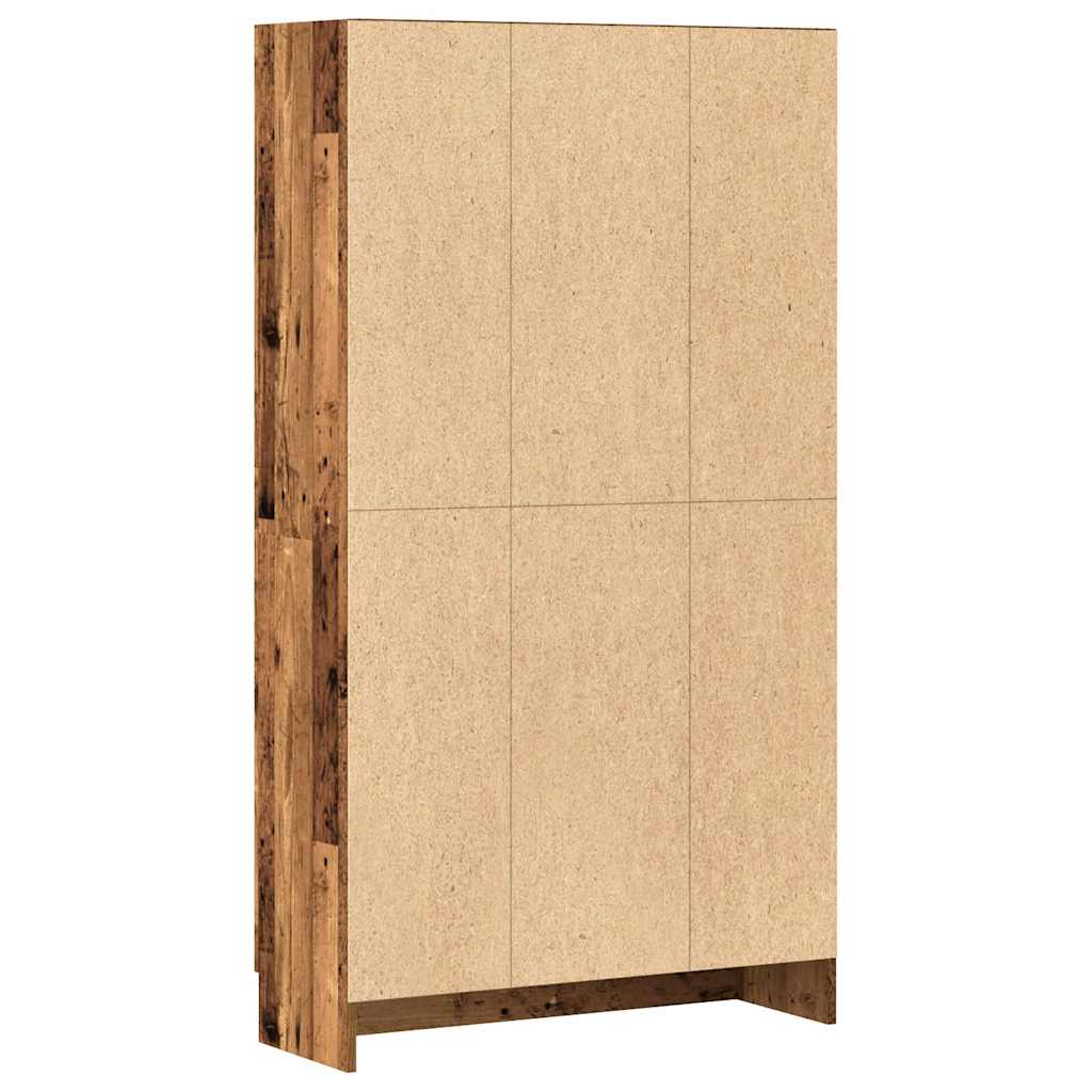 Ormarić za knjige boja drva 82,5x30,5x150 cm konstruirano drvo