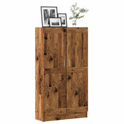 Ormarić za knjige boja drva 82,5x30,5x150 cm konstruirano drvo