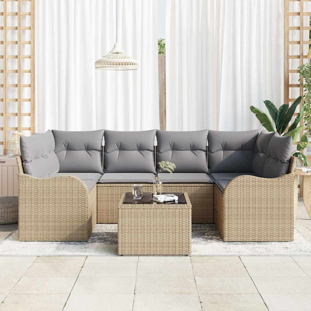 Sjedeća garnitura za vrt 55 x 55 x 37 cm poliratan
