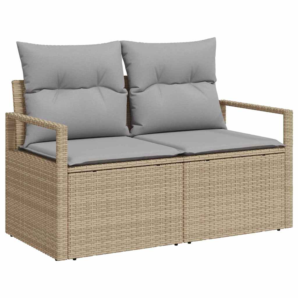 Set sofe 8 pcs Bež poliratan