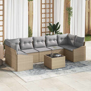Set sofe Bež i svijetlo siva 55 x 55 x 37 cm poliratan