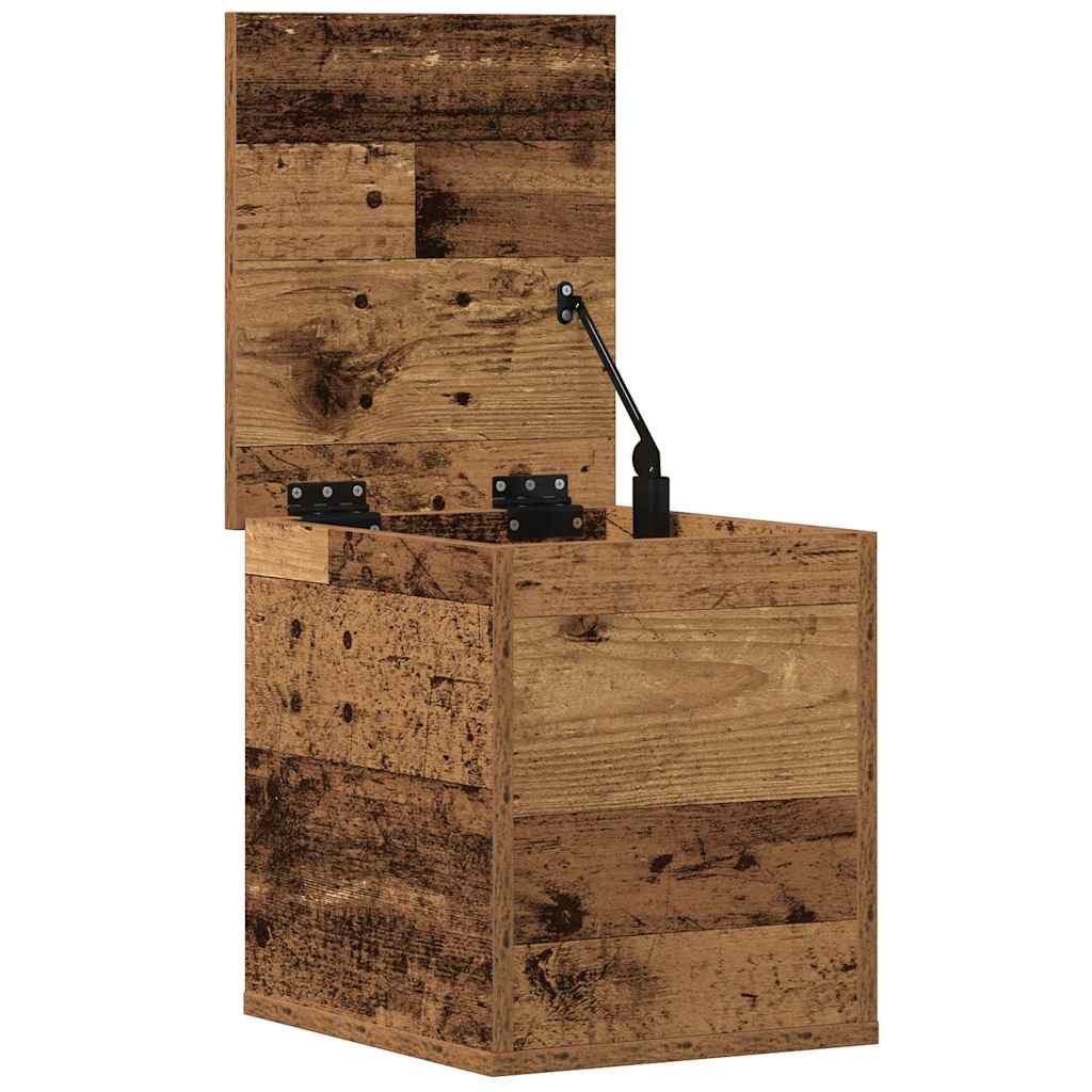 Kutija za spremanje s pohranom Staro drvo 30 x 35 x 35 cm