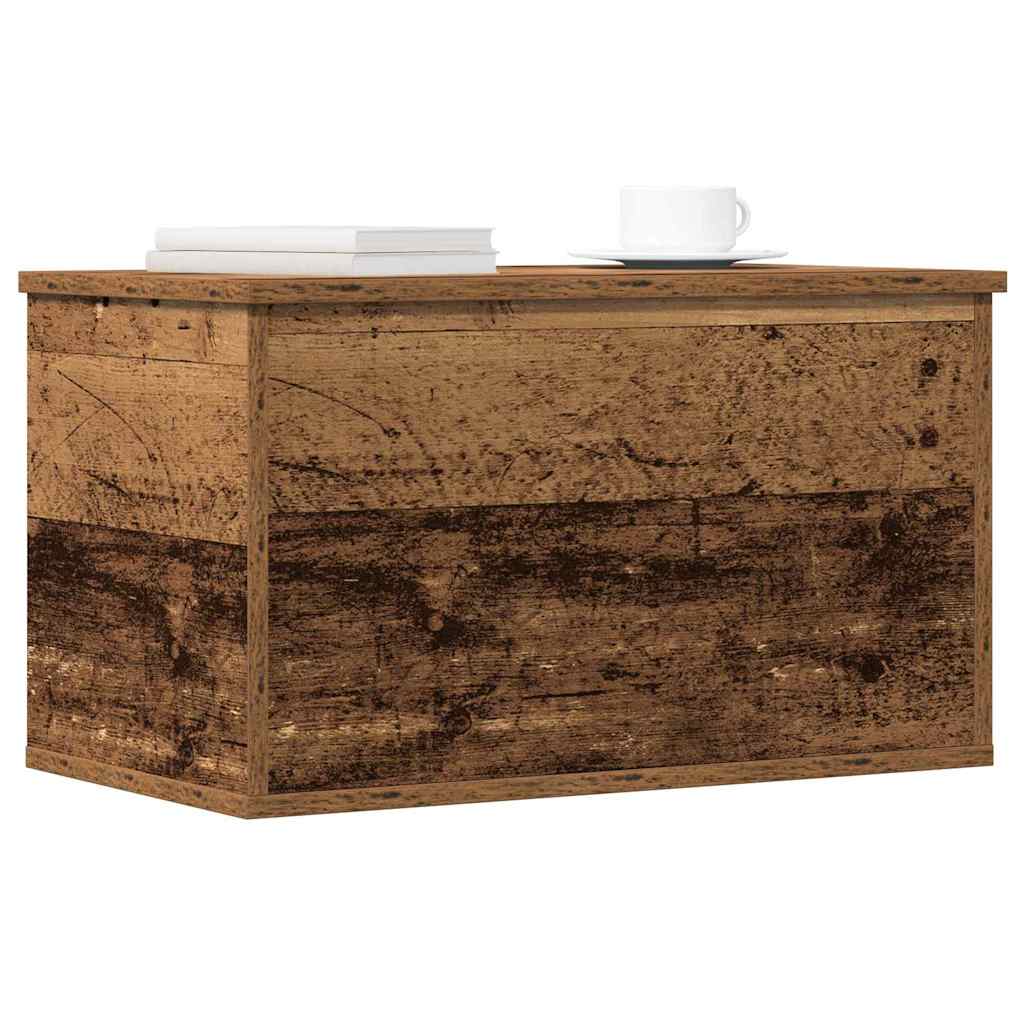 Kutija za spremanje s pohranom Staro drvo 60 x 35 x 35 cm