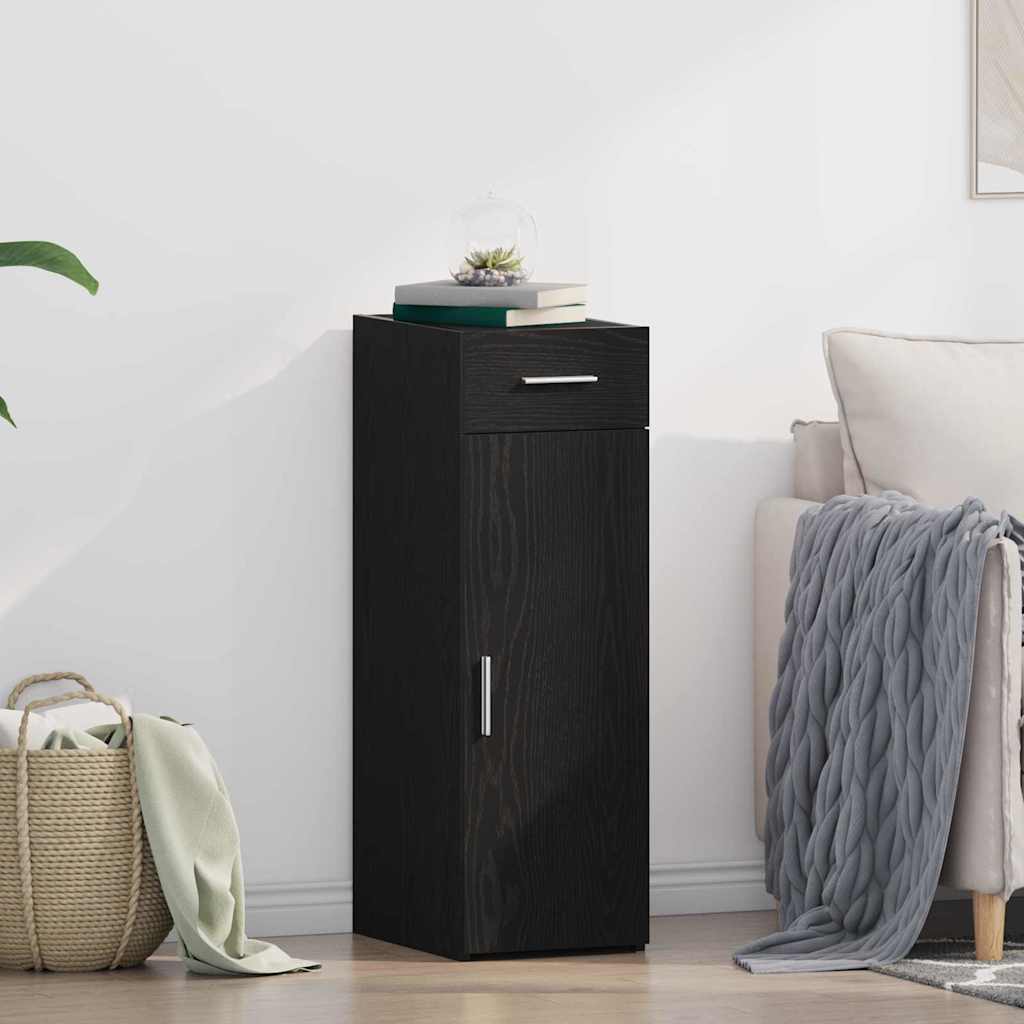 Kreveta s ladicama Crni hrast 30 x 42,5 x 93 cm