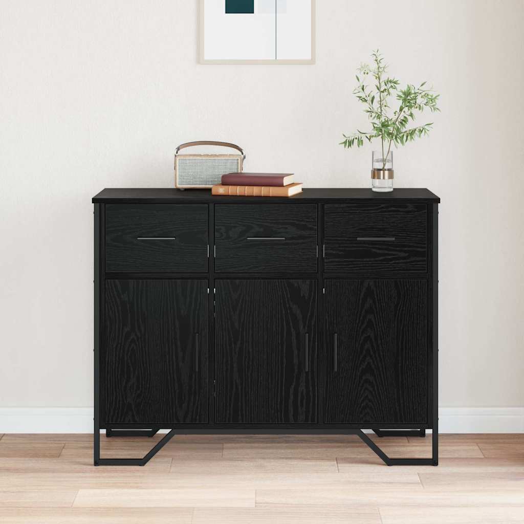 Kreveta s ladicama Crni hrast 97 x 32,5 x 74,5 cm