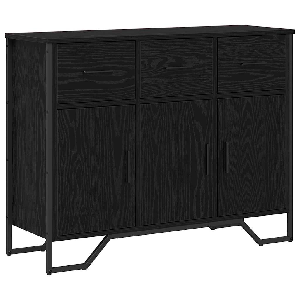 Kreveta s ladicama Crni hrast 97 x 32,5 x 74,5 cm