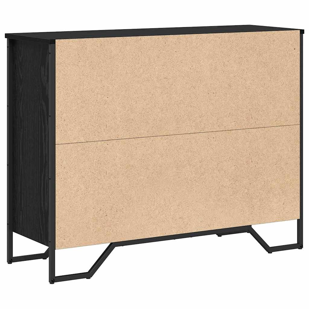 Kreveta s ladicama Crni hrast 97 x 32,5 x 74,5 cm
