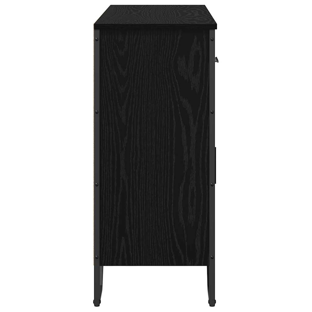 Kreveta s ladicama Crni hrast 97 x 32,5 x 74,5 cm