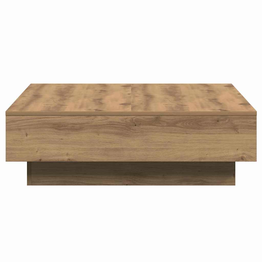 Kava Stol Umjetnički hrast 90 x 90 x 28 cm Konstruirano drvo